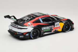Porsche 911 GT3 Cup 992 #69 K. Rovanpera Zolder GP 2024 IXO 1:18 18RMC226 Métal — image 2 sur 6