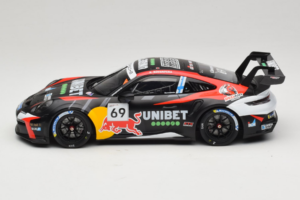 Porsche 911 GT3 Cup 992 #69 K. Rovanpera Zolder GP 2024 IXO 1:18 18RMC226 Métal — image 3 sur 6