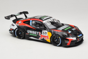 Porsche 911 GT3 Cup 992 #69 K. Rovanpera Zolder GP 2024 IXO 1:18 18RMC226 Métal — image 4 sur 6