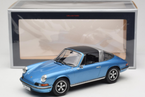 Porsche 911 S Targa Blue Metallic Norev 1:18 187646 Métal — image 8 sur 8