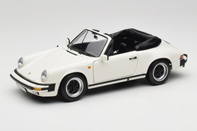 Porsche 911 SC Cabriolet Blanc Minichamps 1:18 100063031 Métal