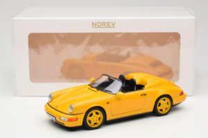 Porsche 911 964 Speedster Speed Yellow Norev 1:18 187130 Métal — image 8 sur 8