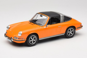 Porsche 911 T Targa Orange Norev 1:18 187220 Métal — image 2 sur 8