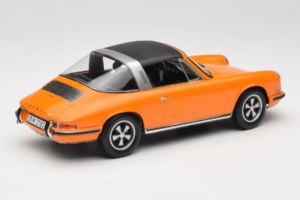 Porsche 911 T Targa Orange Norev 1:18 187220 Métal — image 3 sur 8