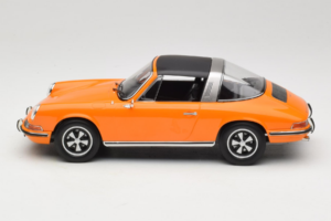 Porsche 911 T Targa Orange Norev 1:18 187220 Métal — image 4 sur 8