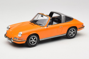 Porsche 911 T Targa Orange Norev 1:18 187220 Métal