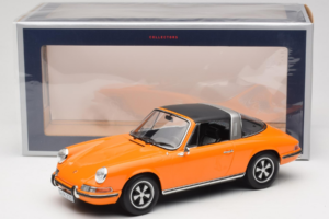 Porsche 911 T Targa Orange Norev 1:18 187220 Métal — image 8 sur 8