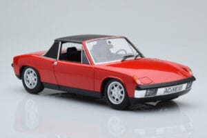 Porsche 914 1.7 Bahia Rouge Norev 1:18 187690 Métal — image 4 sur 7