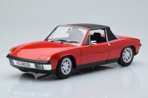 Porsche 914 1.7 Bahia Rouge Norev 1:18 187690 Métal