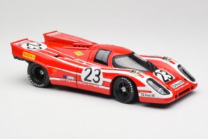 Porsche 917K #23 R. Attwood / H. Herrmann 24 Hours of Le Mans Winner 1970 Norev 1:18 187586 Métal — image 4 sur 6