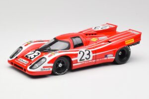 Porsche 917K #23 R. Attwood / H. Herrmann 24 Hours of Le Mans Winner 1970 Norev 1:18 187586 Métal