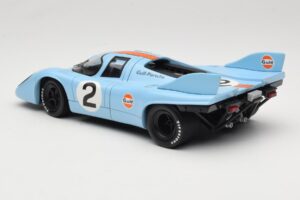 Porsche 917K #2 Gulf P. Rodriguez / J. Oliver 1000km Monza Winner 1971 Eagles Race 1:18 903008 Métal — image 3 sur 6