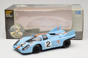 Porsche 917K #2 Gulf P. Rodriguez / J. Oliver 1000km Monza Winner 1971 Eagles Race 1:18 903008 Métal — image 6 sur 6