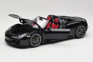 Porsche 918 Spyder Basalte Noir Métallique Minichamps 1:18 110062431 Métal — image 2 sur 8