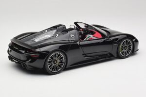 Porsche 918 Spyder Basalte Noir Métallique Minichamps 1:18 110062431 Métal — image 3 sur 8