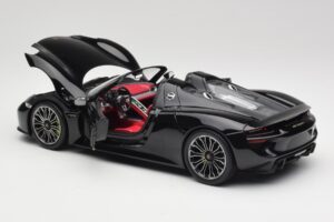 Porsche 918 Spyder Basalte Noir Métallique Minichamps 1:18 110062431 Métal — image 5 sur 8