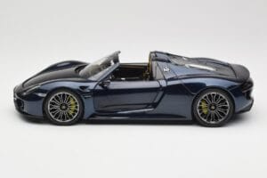 Porsche 918 Spyder Bleu Metallic Minichamps 1:18 113062434 Métal — image 4 sur 8