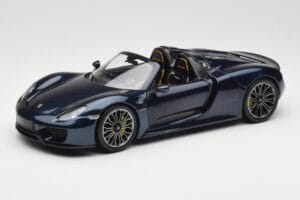 Porsche 918 Spyder Bleu Metallic Minichamps 1:18 113062434 Métal