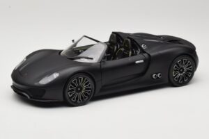 Porsche 918 Spyder Matte Black Minichamps 1:18 110060031 Métal