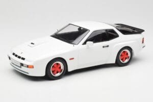 Porsche 924 Carrera GT Blanc & Jantes Rouges MCG 1:18 MCG18303 Métal