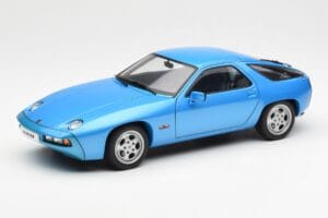 Porsche 928 Bleu AUTOart 1:18 77901 Métal