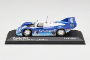 Porsche 956 #1 Brun S. Bellof / T. Boutsen Hockenheim 1985 Minichamps 1:43 430856699 Métal
