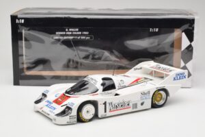 Porsche 956K #1 B. Wollek Joest Racing Zolder 1983 Winner Minichamps 1:18 153836601 Métal — image 6 sur 6