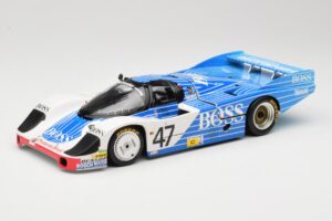 Porsche 956L #47 Hugo Boss V. Merl / H. Grohs / A. Plankenhorn 24 Hours of Le Mans 1984 Minichamps 1:18 183846947 Métal