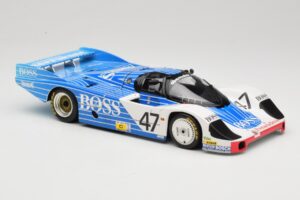 Porsche 956L #47 Hugo Boss V. Merl / H. Grohs / A. Plankenhorn 24 Hours of Le Mans 1984 Minichamps 1:18 183846947 Métal — image 6 sur 8