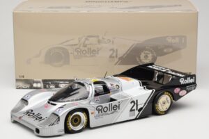 Porsche 956L #21 Rollei A. de Cadenet / C. Ballot-Lena 24 Hours of Le Mans 1984 Minichamps 1:18 183846921 Métal — image 8 sur 8