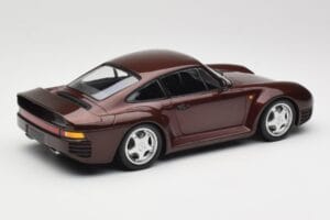 Porsche 959 Dark Red Metallic Minichamps 1:18 155066204 Métal — image 2 sur 6