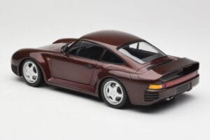 Porsche 959 Dark Red Metallic Minichamps 1:18 155066204 Métal — image 4 sur 6