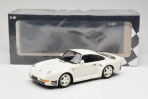 Porsche 959 Grand Prix White Minichamps 1:18 155066202 Métal — image 6 sur 6