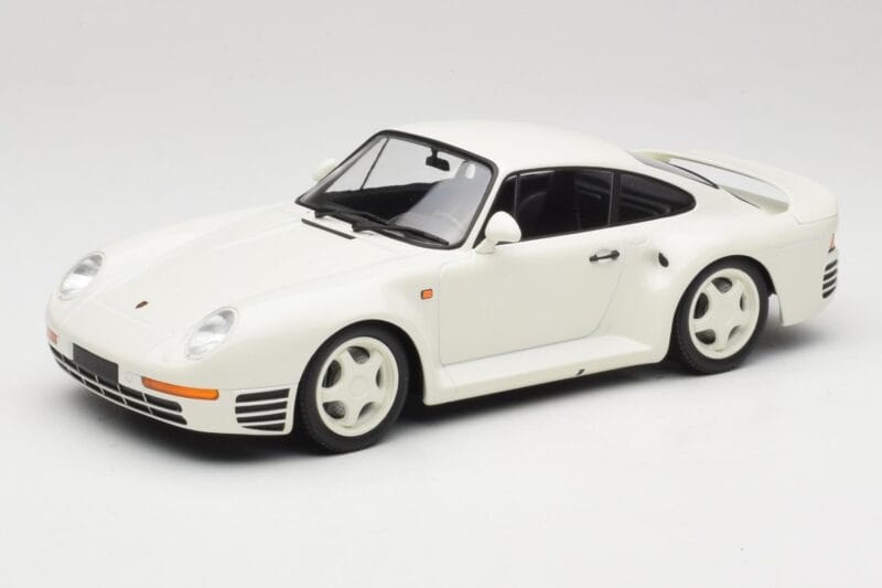 Porsche 959 Grand Prix White Minichamps 1:18 155066202 Métal