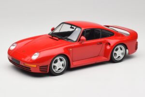 Porsche 959 Guards Rouge Minichamps 1:18 155066200 Métal