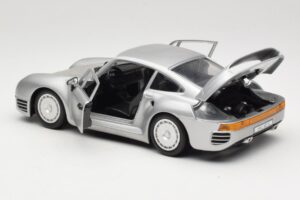 Porsche 959 Argent Tonka 1:18 2221 Métal — image 5 sur 8