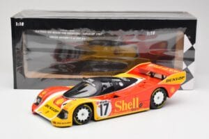 Porsche 962C #17 H-J. Stuck / D. Bell 3rd Place 200 Miles of Nürnberg Supercup 1987 Minichamps 1:18 155876517 Métal — image 6 sur 6