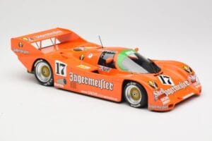 Porsche 962C #17 Jägermeister T. Boutsen / F. Jelinski 1000km Spa 1986 Minichamps 1:18 155866517 Métal — image 4 sur 6