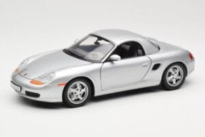 Porsche Boxster 986 Hard Top Argent UT Models 1:18 27854 Métal