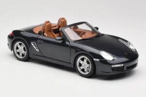 Porsche Boxster S 986 Bleu Maisto 1:18 31123 Métal — image 6 sur 8