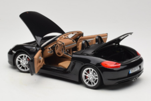 Porsche Boxster S 981 Basalt Black Minichamps 1:18 WAP0210160C Métal — image 5 sur 8