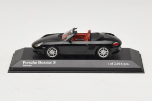 Porsche Boxster 986 S Noir Minichamps 1:43 400062070 Métal