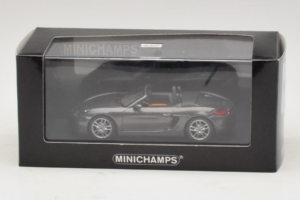 Porsche Boxster 981 S Grey Metallic Minichamps 1:43 PORSCHE005 Métal — image 4 sur 4