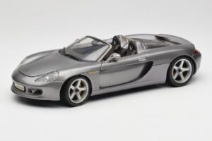 Porsche Carrera GT Gris Métallisé Maisto 1:18 36622-R1 Métal