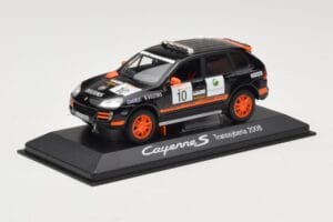 Porsche Cayenne 955 S Transsyberia #10 Noir Orange 2008 Minichamps 1:43 WAP02001819 Métal — image 2 sur 4