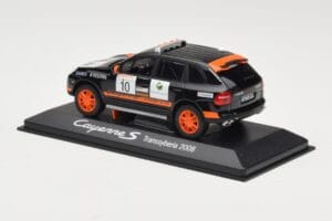 Porsche Cayenne 955 S Transsyberia #10 Noir Orange 2008 Minichamps 1:43 WAP02001819 Métal — image 3 sur 4