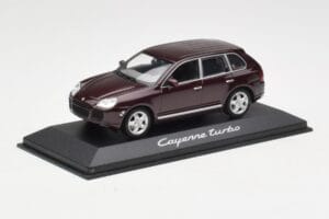 Porsche Cayenne 955 Turbo Rouge Foncé Minichamps 1:43 WAPC2000113 Métal — image 2 sur 4