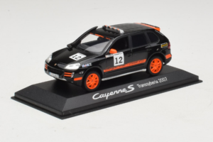 Porsche Cayenne S #12 Transsyberia 2007 Noir Orange Minichamps 1:43 WAP02000918 Métal — image 2 sur 5