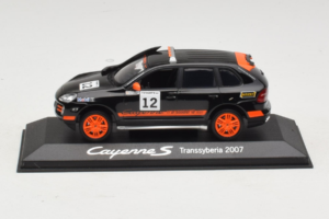 Porsche Cayenne S #12 Transsyberia 2007 Noir Orange Minichamps 1:43 WAP02000918 Métal