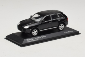 Porsche Cayenne 955 Turbo Black Metallic Minichamps 1:43 400061080 Métal — image 2 sur 5